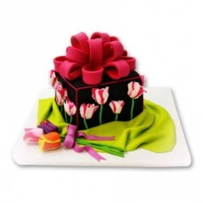 Tulip Box Cake
